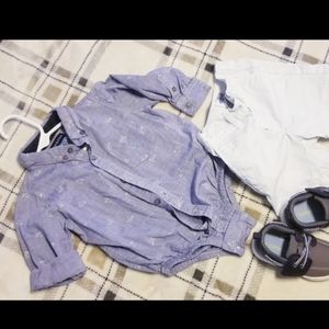 Baby boy shirt Andy & Evan 18mo